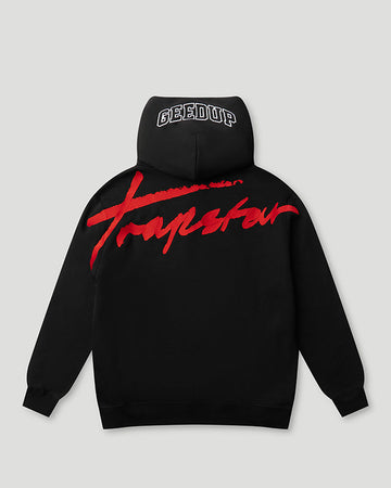 Geedup Team Logo x Trapstar Signature Jacket 'Black White Red'